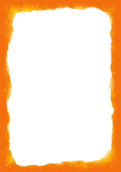 an orange and white background with a square shaped frame in the bottom ...