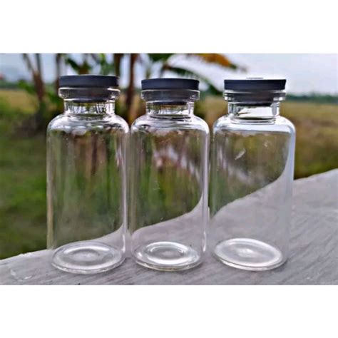 Jual Botol Kaca Ml Tutup Karet Botol Vial Botol Mini Botol