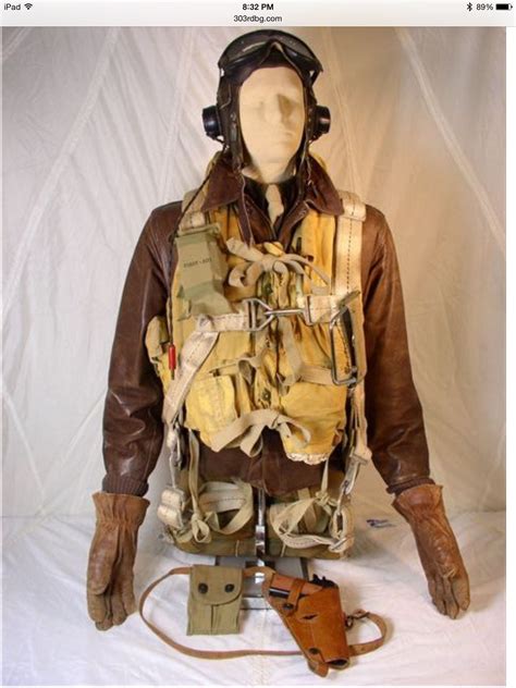 Original WWII Army Air Force Pilot Uniform Set Type A 4