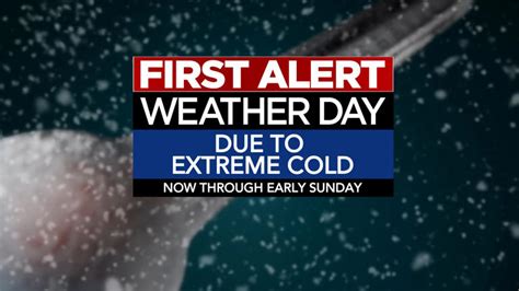 First Alert Weather Day Hard Freeze Tonight Sunny But Chilly Sunday