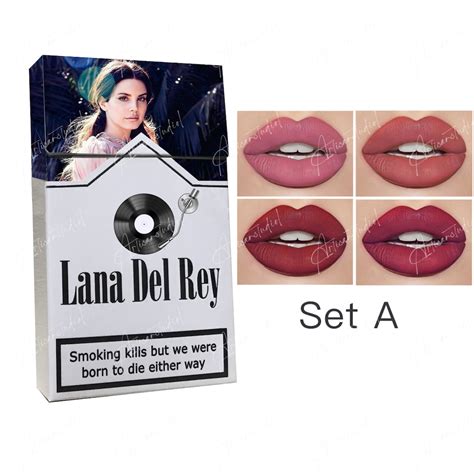 Lana Del Rey Lipstick, Lana Del Rey Poster Box, Personalized Lana Del ...