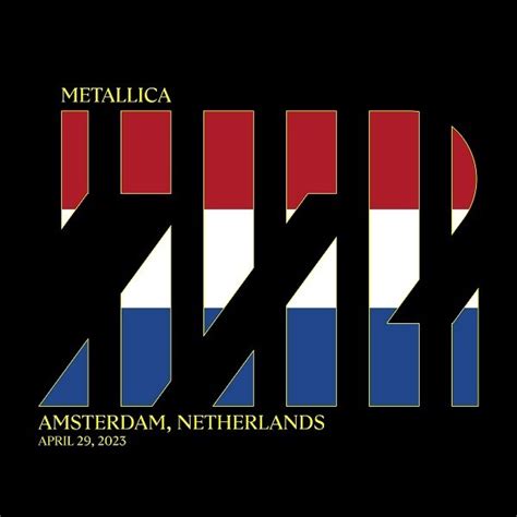 Metallica 2023 04 29 Johan Cruijff Arena Amsterdam NLD 2023