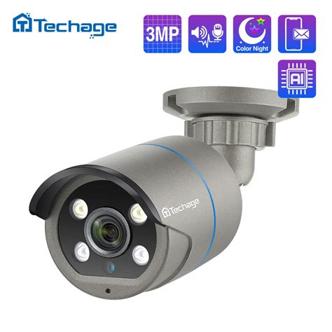 Techage Poe Ip Cctv Poe Nvr Mp H