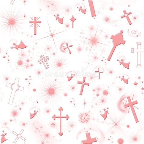 Christian Seamless Pattern Stock Illustration Illustration Of Paper