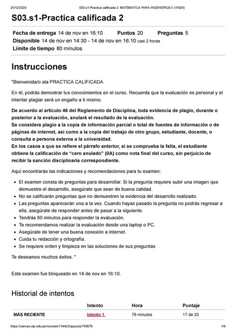 S03 S1 Practica Calificada 2 Matematica PARA Ingenieros II 11929