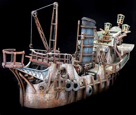 Steampunk Pirate Ship