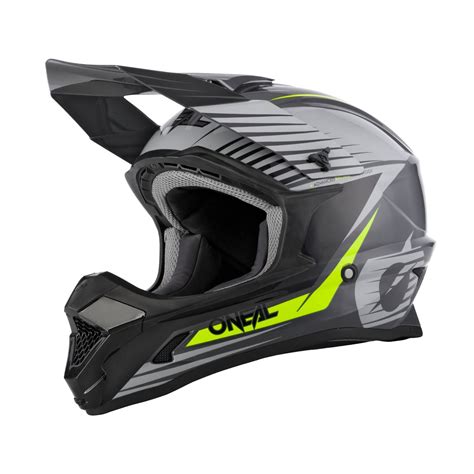 O Neal Series Stream Youth Kinder Motocross Enduro Mtb Helm Grau