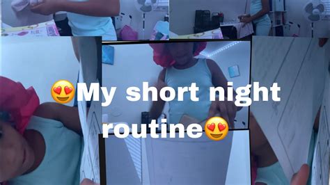 😍my Short Night Routine😍 Youtube