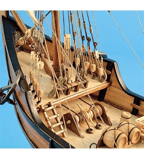 La Pinta Caravel Wooden Model Ship Kit At Scale