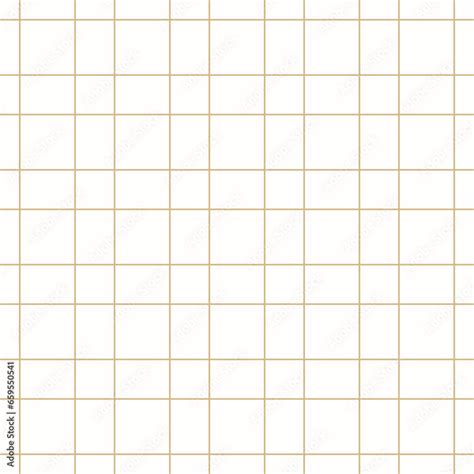 Vector Minimalist Square Grid Seamless Pattern Abstract Minimal Gold