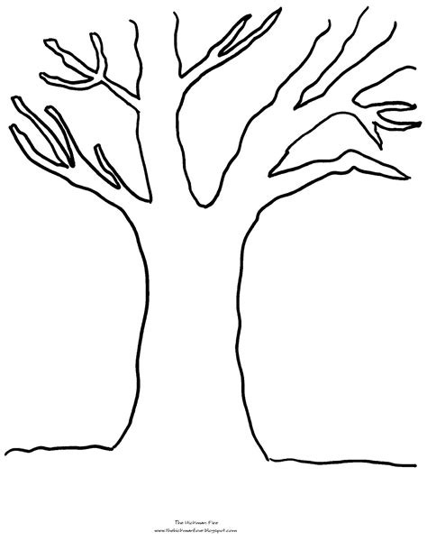 Trees And Leaves Coloring Pages Coloring Home