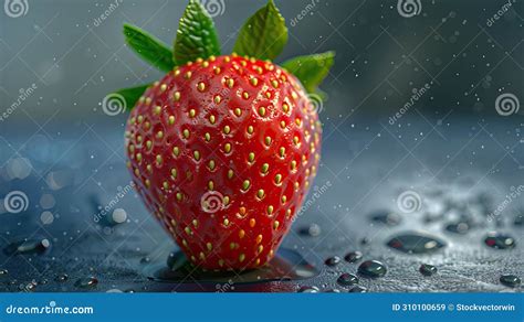 Fashion Strawberry Model Stock Illustration Illustration Of Photoshoot