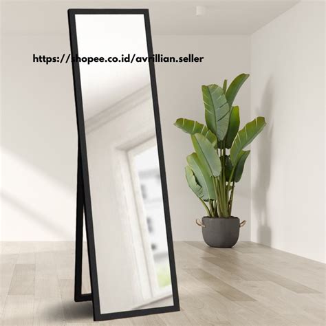 Jual Kaca Cermin Full Body Aesthetic Cermin Standing Mirror Dinding