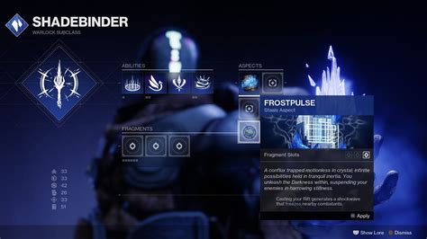 Warlock Shadebinder Stasis Subclass Detailed In Destiny Beyond Light