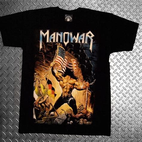 Camiseta Manowar Warriors Of The World Marihuana Broncatotal