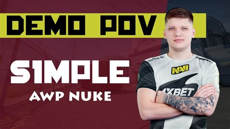 S1mple AWP Nuke CT Natus Vincere Vs Astralis IEM Katowice 2020