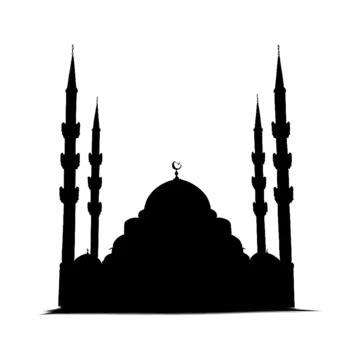 Mosque Painting Silhouette Png Transparent Mosque Silhouette Mosque