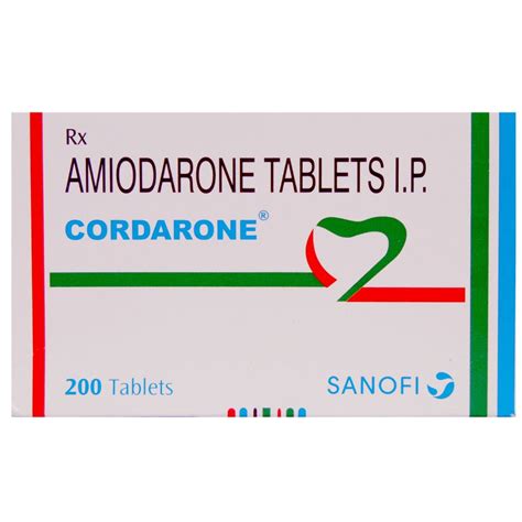 Cordarone Tablet Uses Side Effects Price Apollo Pharmacy