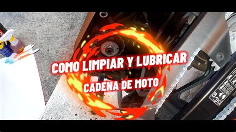 Como Limpiar Y Lubricar La Cadena De Tu Moto Gixxer Youtube