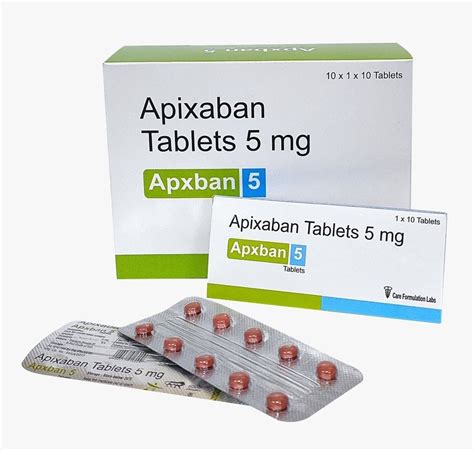 Apixaban 5 Mg Tablet At 1086 Stripe Pharmaceutical Injections In