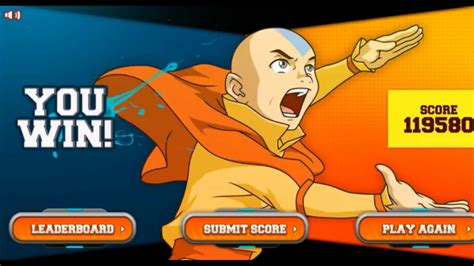 Nickelodeon Super Brawl 2 Tournament Aang Youtube