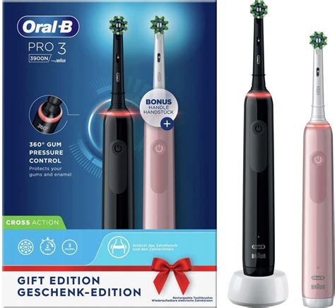 Szczoteczka Elektryczna Oral B Zestaw Szczoteczek Pro N Black