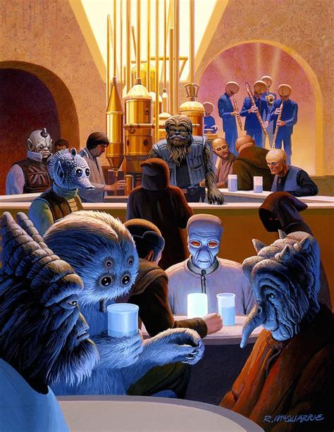 Wretched Hive - Star Wars Art By Ralph McQuarrie – Disney Art On Main Street