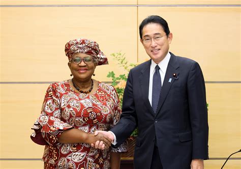 Courtesy Call From Wto Director General Dr Okonjo Iweala The Prime