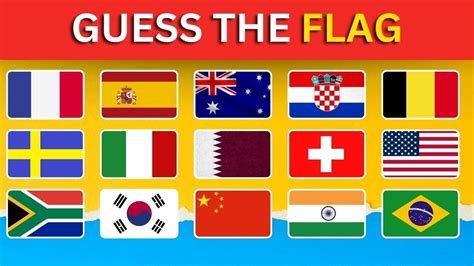 Guess The Country By The Flag Easy Level World Flags Quiz Youtube