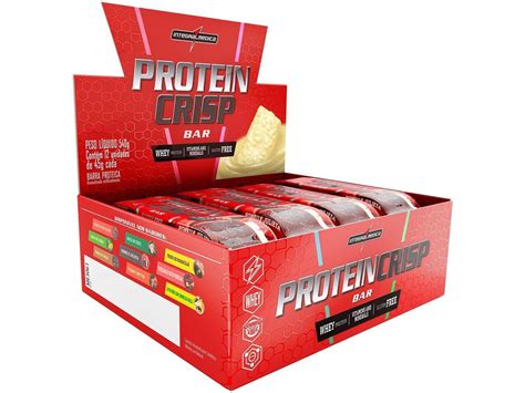 Barra De Proteína Integralmédica Protein Crisp Bar Romeu E Julieta