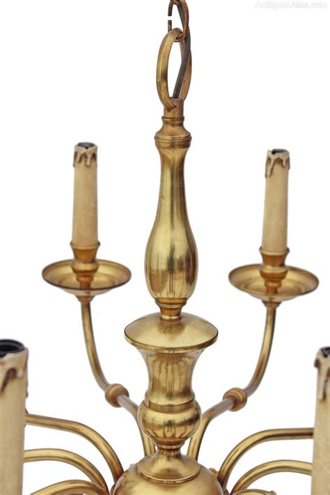 Antiques Atlas Flemish 10 Lamp Ormolu Brass Bronze Chandelier