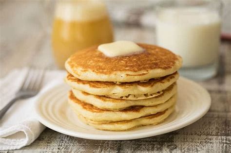 Melt In Your Mouth Buttermilk Pancakes With Buttermilk Syrup Barbara