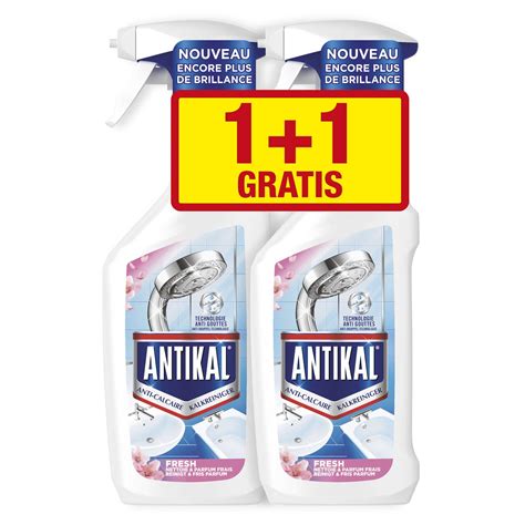 Antikal Anti Calcaire Fresh Spray Gratuit X Cl