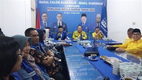 Bursa Calon Gubernur Lampung Ada 11 Bakal Calon Daftar PAN Halaman