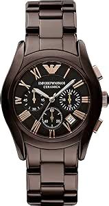 Emporio Armani Herren Armbanduhr Xl Chronograph Quarz Keramik Ar