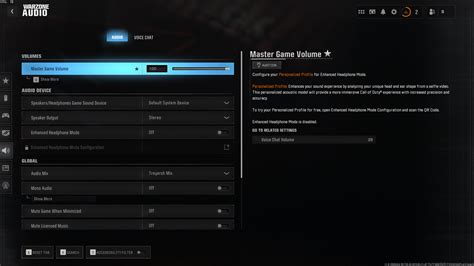 Best Audio Settings For Warzone Bo Update Setup Gg