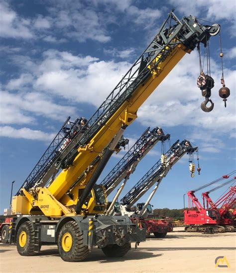 Grove RT880E 80 Ton Rough Terrain Crane For Sale Or Rent Hoists