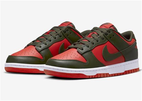 Nike Dunk Low Mystic Red Dv Sneakerfiles