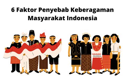 Faktor Penyebab Keberagaman Masyarakat Indonesia