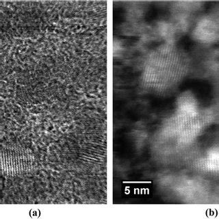 A High Resolution HR TEM Bright Field Image Of The Dry 3M 636