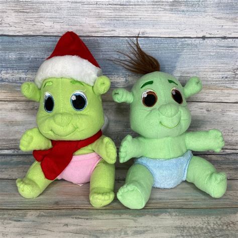 DreamWorks Shrek Plush LOT Shrek Baby Babies Stuffed Toys Christmas ...