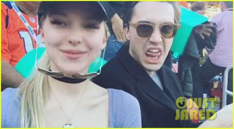 Dove Cameron & Ryan McCartan Make One Cute Super Bowl Couple! | Photo ...