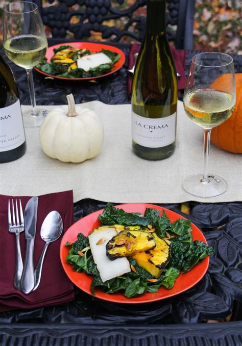 Harvest Pumpkin Dinner Grilled Pumpkin Salad