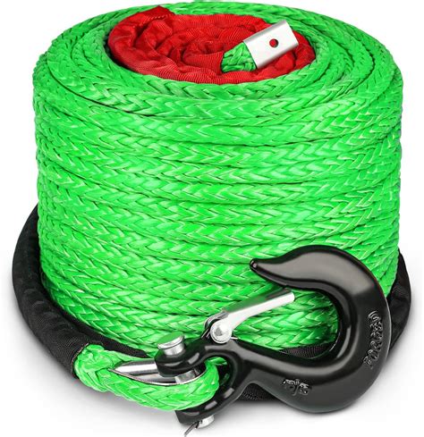 Amazon Alltoauto Winch Rope With Hook X Lbs