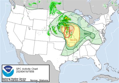 Enhanced Risk Of Severe Thunderstorms Includes Hail And Likely Tornadoes Positive