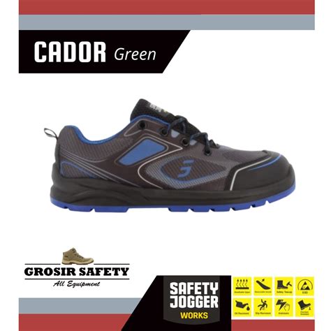 Jual Sepatu Safety Jogger Cador Blue S1p Shopee Indonesia