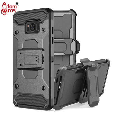 Luxury Powerful Shockproof Shell Belt Clip Armor Hard Case For Samsung