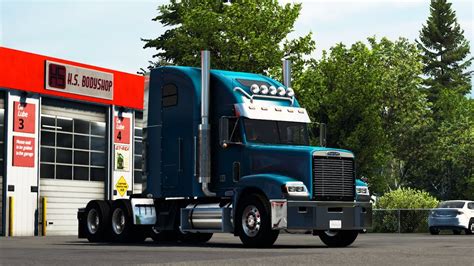 Freightliner Fld Zeemods Cummins N American Truck Simulator Youtube