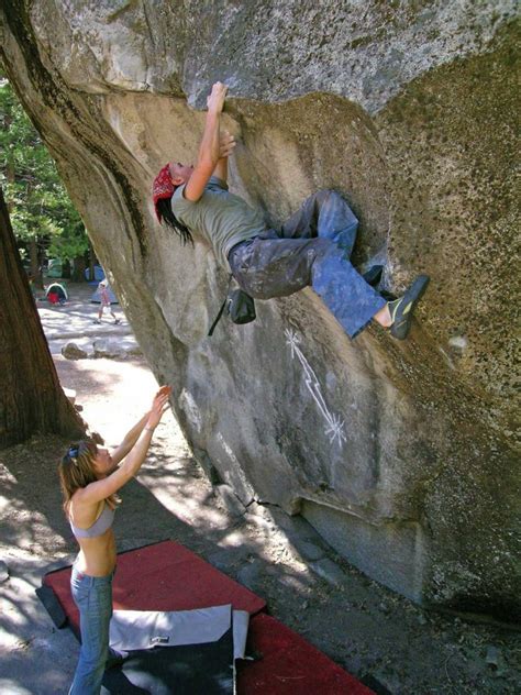 Camp 4 Columbia Boulders Bouldering Photo Yosemite Valley