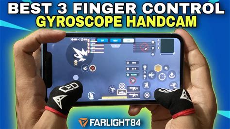 BEST 3 FINGERS CONTROL HUD Setup GYROSCOPE HANDCAM FARLIGHT 84